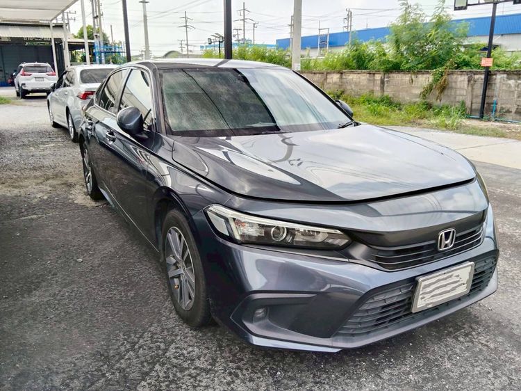 Honda Civic 2021 1.5 Turbo Sedan เบนซิน ไม่ติดแก๊ส เกียร์อัตโนมัติ เทา รูปที่ 2