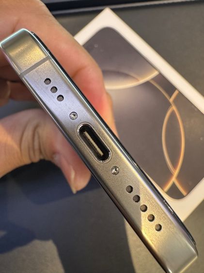 iPhone16Pro 128GB สีNatural ประกันถึง18มิ.ย69 เครื่องศูนย์แท้สภาพสวย รูปที่ 6