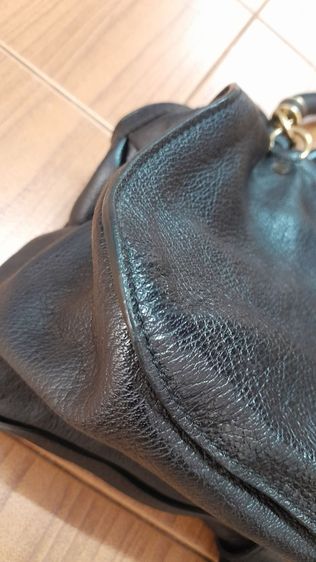 ถูกไฟลุก Burberry Bartow Leather Bag เป๋าหนังสภาพกริบสีดำ อะไหล่ทองรมดำ ถูกม๊ากก รูปที่ 12