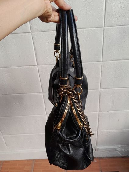 ถูกไฟลุก Burberry Bartow Leather Bag เป๋าหนังสภาพกริบสีดำ อะไหล่ทองรมดำ ถูกม๊ากก รูปที่ 3