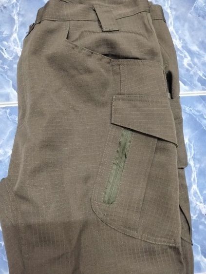 กางเกงยุทธวิธีผ้าตารางไม่ยืด2ตัว250บาท เอว36 รูปที่ 4