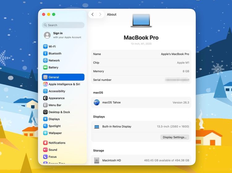 MacBook Pro 13-inch M1 2020 Ram8GB SSD512GB Silver รูปที่ 12