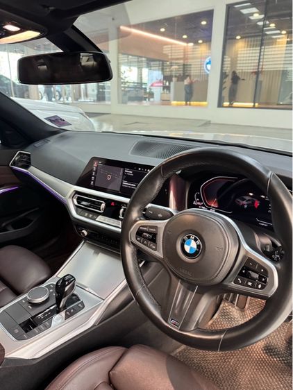 BMW Series 3 2020 320d Sedan ดีเซล ไม่ติดแก๊ส เกียร์อัตโนมัติ ขาว รูปที่ 4