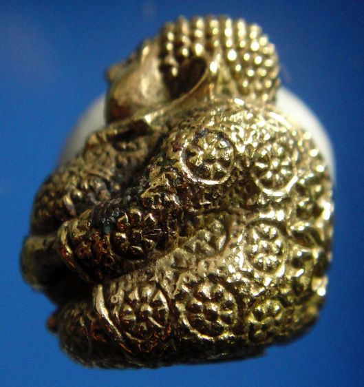 ลูกอมพระสังกัจจายน์อุดกริ่งรุ่นแรก หลวงพ่อเพี้ยน วัดเกริ่นกฐิน ลพบุรี เนื้อทองทิพย์ ตอกโค๊ต วฐ ปี 53 รูปที่ 5