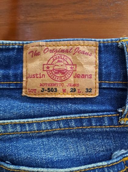 ส่งต่อ กางเกงยีนส์ Justin Denim (J-503) ของแท้ ทรงเดฟ ผ้ายืด สภาพดี รูปที่ 7