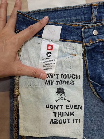 ส่งต่อ กางเกงยีนส์ Justin Denim (J-503) ของแท้ ทรงเดฟ ผ้ายืด สภาพดี รูปที่ 5