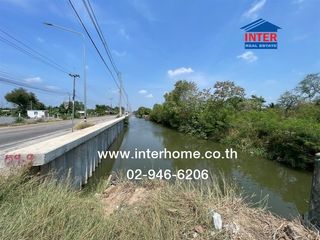 ที่ดินเปล่า 55 ตร.ว. ที่ดิน ใกล้คลองแนวลิขิต ถนนทางหลวงชนบท สค.5045 ถนนหมายเลข4054 กระทุ่มแบน สมุทรสาคร