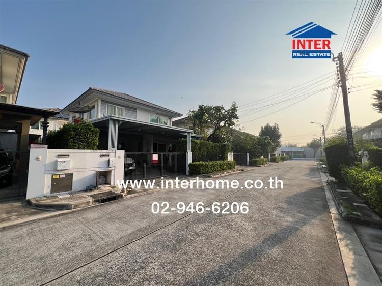 บ้านเดี่ยว 2 ชั้น 50 ตร.ว. หมู่บ้านชัยพฤกษ์ รามอินทรา-วงแหวน2 ซอยคู้บอน44 ถนนรามอินทรา ถนนคู้บอน เขตคลองสามวา กรุงเทพมหานคร