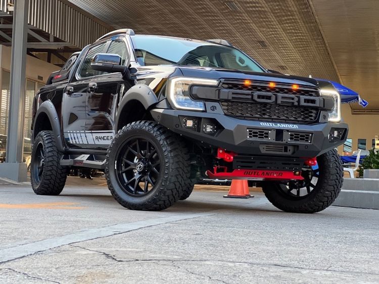 Ford Ranger 2025 2.0 Hi-Rider Sport Pickup ดีเซล ไม่ติดแก๊ส เกียร์อัตโนมัติ ดำ รูปที่ 2