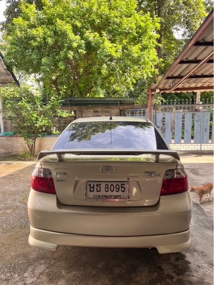 Toyota Vios 2004 1.5 E Sedan เบนซิน ไม่ติดแก๊ส เกียร์อัตโนมัติ บรอนซ์ทอง รูปที่ 3