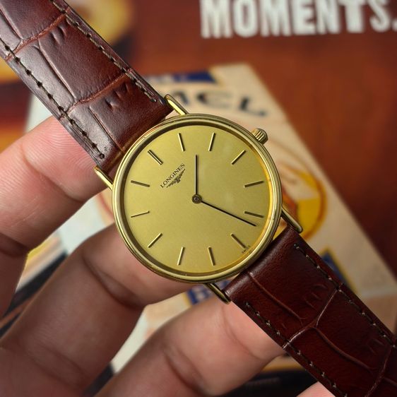 LONGINES Grand Classic L4.637.2 Quartz Gold Mens รูปที่ 2