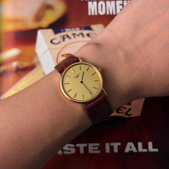 LONGINES Grand Classic L4.637.2 Quartz Gold Mens รูปที่ 6