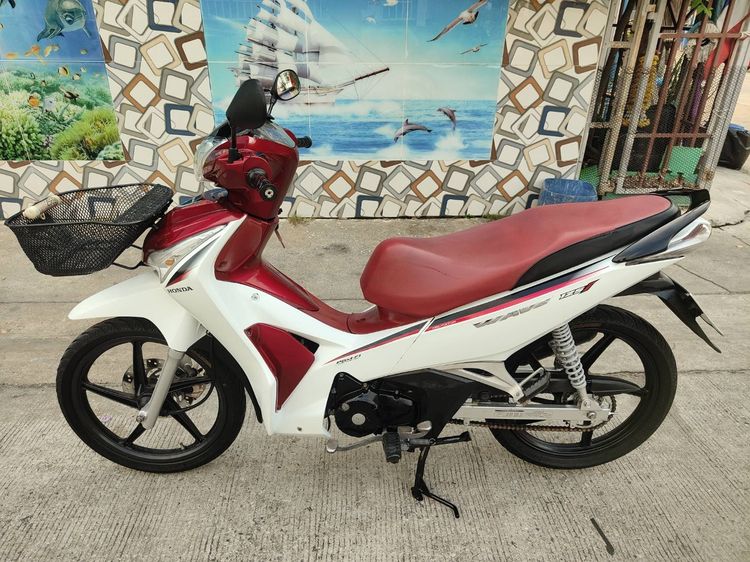 🛵ยังไงก็ขาย WAVE125i ปี 61 เครื่องดี สีสวย สตาร์ทมือ ไมล์แดง เล่มชุดโอนครบ+เปลี่ยนถ่ายน้ำมันเครื่องฟรี ส่งฟรี30 ก.ม รูปที่ 2