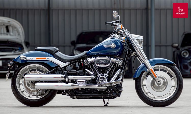 Harley Fatboy114 ปี2023 ตัวใหม่(มีCruise) สีหายาก วิ่ง6,000Mi. รูปที่ 3