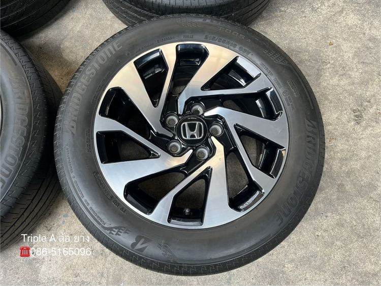 ✨ล้อแม็กพร้อมยาง✨Honda Civic FC ขอบ 16 ดำหน้าเงา รูปที่ 3