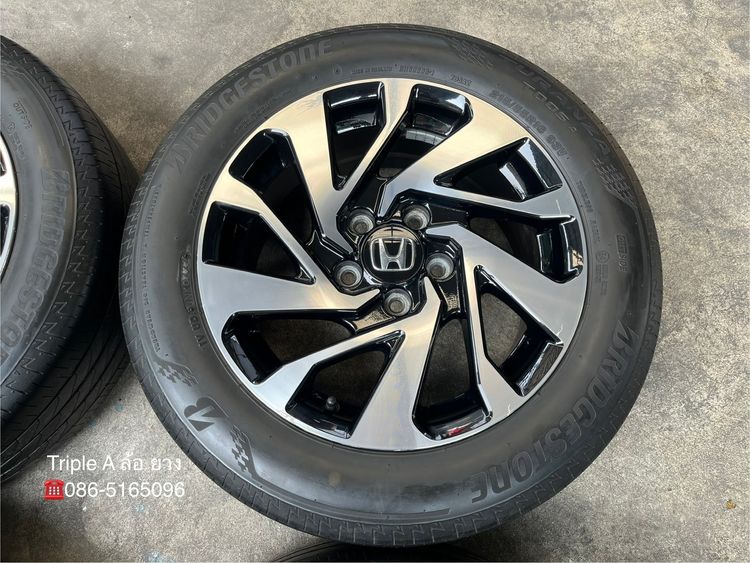 ✨ล้อแม็กพร้อมยาง✨Honda Civic FC ขอบ 16 ดำหน้าเงา รูปที่ 5