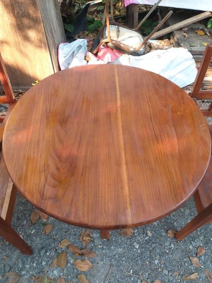 โต๊ะทานข้าวไม้สัก รูปที่ 6