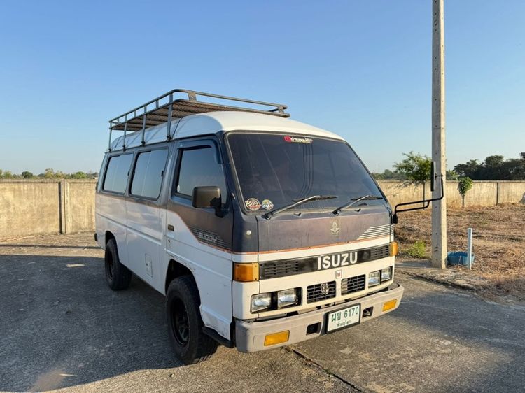 Isuzu Buddy 1995 รุ่นย่อยอื่นๆ Van ดีเซล ไม่ติดแก๊ส เกียร์ธรรมดา ขาว รูปที่ 4