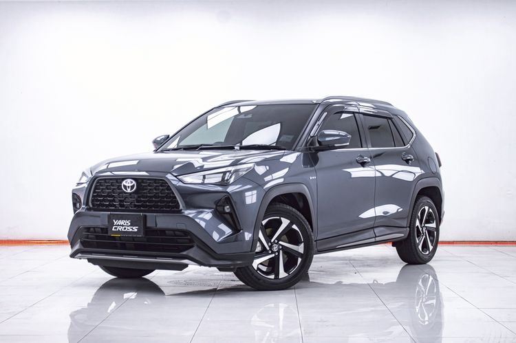 รถ Toyota Yaris Cross 1.5 HEV Premium สี เทา