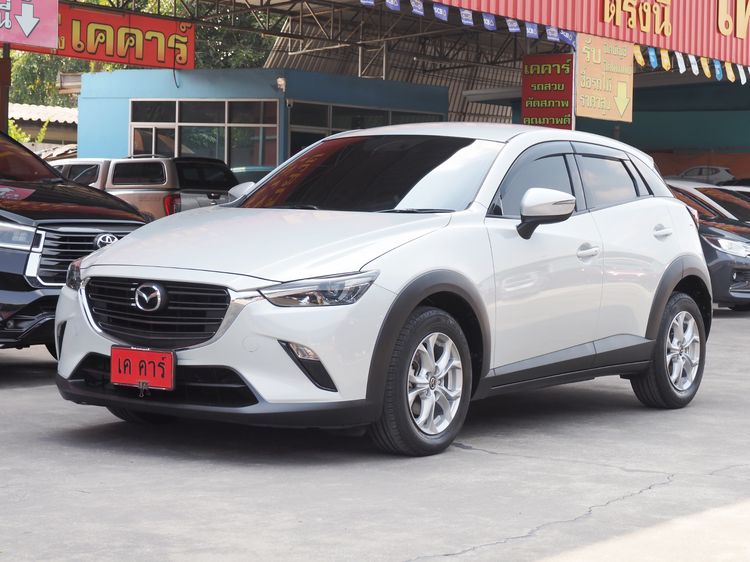 Mazda CX-3 2021 2.0 Base Plus Sedan เบนซิน ไม่ติดแก๊ส เกียร์อัตโนมัติ ขาว รูปที่ 2