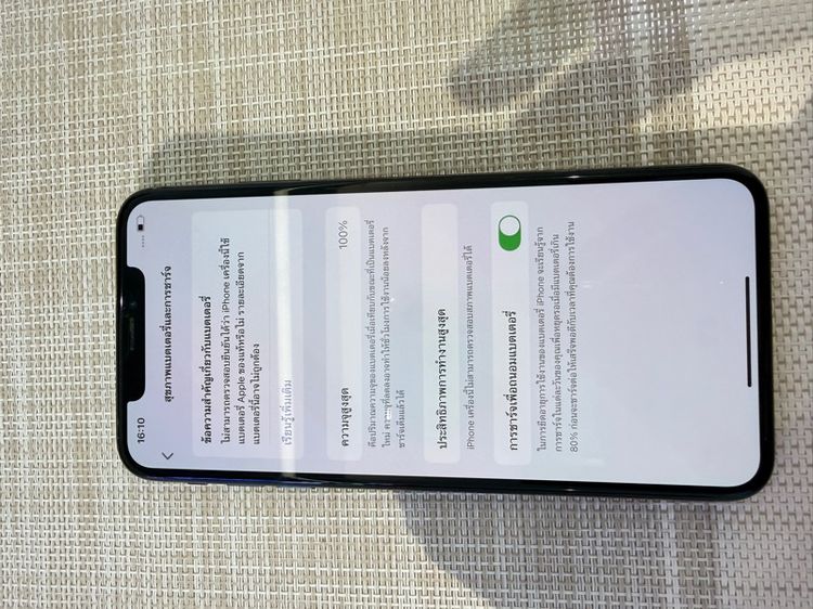 iPhone XS Max 64 เลนส์กล้องร้าว หน้าจอรอยขนแมว รูปที่ 8