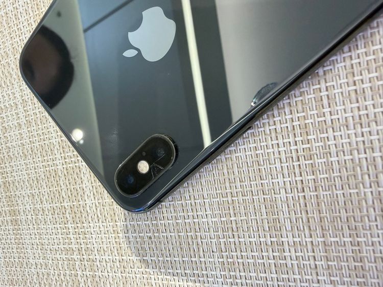 iPhone XS Max 64 เลนส์กล้องร้าว หน้าจอรอยขนแมว รูปที่ 9