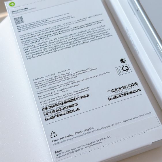 ไอโฟน iPhone 17 Pro Max ความจุ 256 GB สี Silver ขาวเครื่องใหม่มากๆ ไร้ตำหนิ ประกันเหลือ มือสอง รูปที่ 10