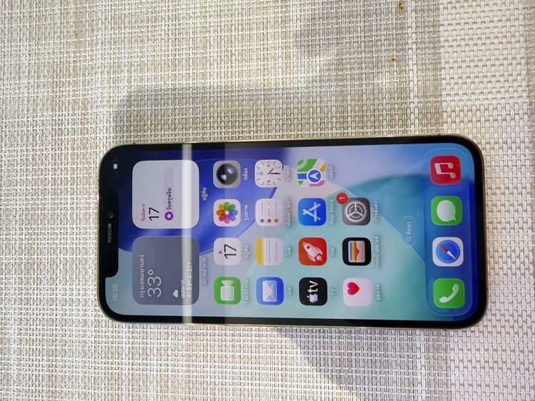 iPhone 12 pro 128 หน้าจอมีตำหนิไม่มีผลต่อการใช้งานตามรูป รูปที่ 6