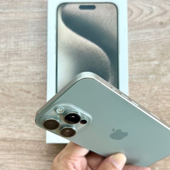 ขายเทิร์น iPhone 15 Pro Max 256 แบต 86 สวยๆไร้ตำหนิ เดิมๆ ใช้งานปกติทุกอย่าง ครบยกกล่อง สายชาร์จยังไม่แกะใช้ รูปที่ 12