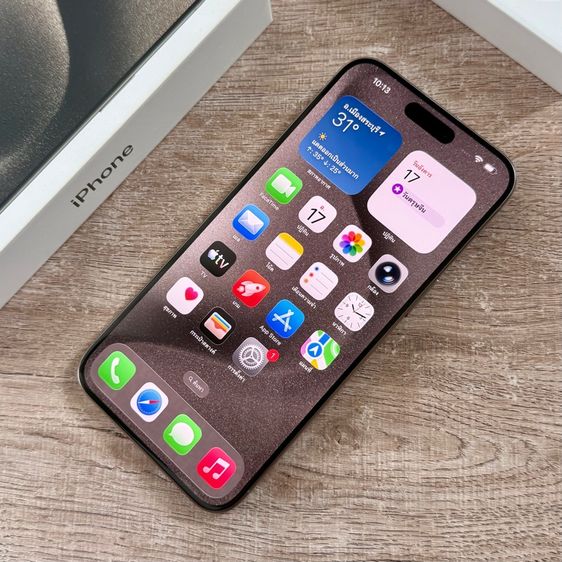 ขายเทิร์น iPhone 15 Pro Max 256 แบต 86 สวยๆไร้ตำหนิ เดิมๆ ใช้งานปกติทุกอย่าง ครบยกกล่อง สายชาร์จยังไม่แกะใช้ รูปที่ 3