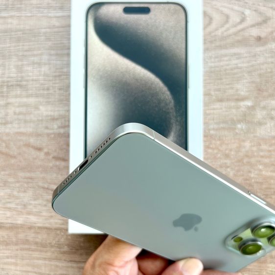 ขายเทิร์น iPhone 15 Pro Max 256 แบต 86 สวยๆไร้ตำหนิ เดิมๆ ใช้งานปกติทุกอย่าง ครบยกกล่อง สายชาร์จยังไม่แกะใช้ รูปที่ 14