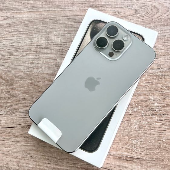 ขายเทิร์น iPhone 15 Pro Max 256 แบต 86 สวยๆไร้ตำหนิ เดิมๆ ใช้งานปกติทุกอย่าง ครบยกกล่อง สายชาร์จยังไม่แกะใช้ รูปที่ 5
