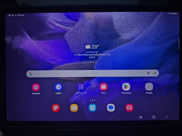 Samaung Galaxy Tab S7 FE
ขนาด 12.4 นิ้ว  128GB รูปที่ 7