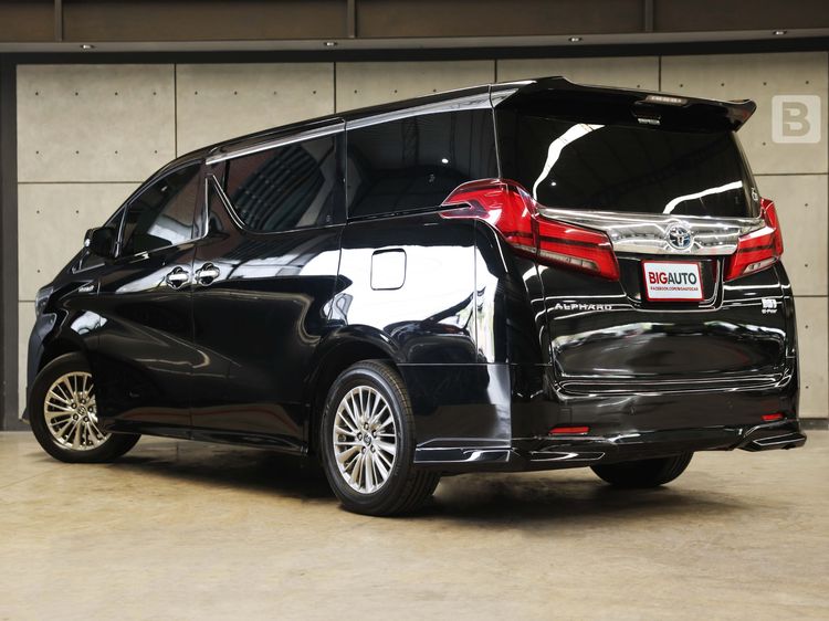 Toyota Alphard 2022 2.5 HV 4WD Van ไฮบริด ไม่ติดแก๊ส เกียร์อัตโนมัติ ดำ รูปที่ 4
