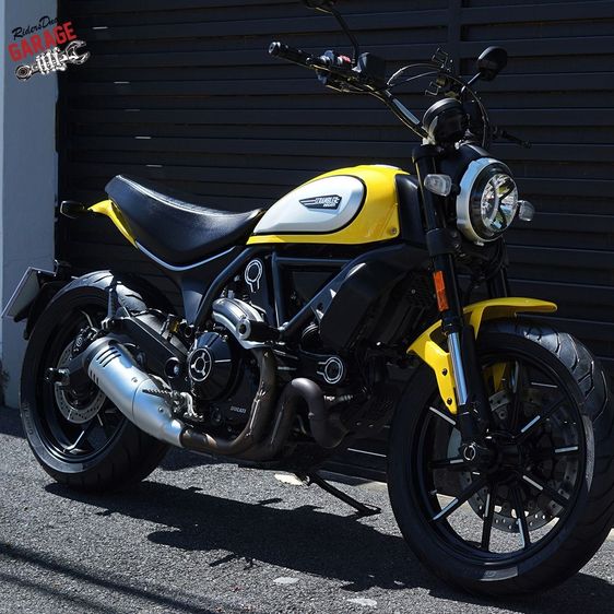 Ducati Scrambler Icon L-twin 800 the classic “62 Yellow “2022  รูปที่ 2