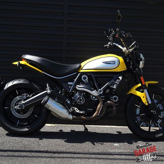 Ducati Scrambler Icon L-twin 800 the classic “62 Yellow “2022  รูปที่ 5
