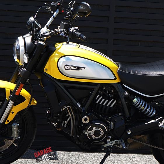Ducati Scrambler Icon L-twin 800 the classic “62 Yellow “2022  รูปที่ 8