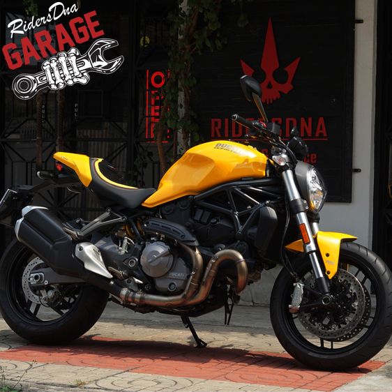 DUCATI MONSTER PYTHON YELLOW PERFORMANCE 821 2020 รูปที่ 6