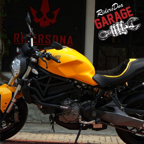 DUCATI MONSTER PYTHON YELLOW PERFORMANCE 821 2020 รูปที่ 3