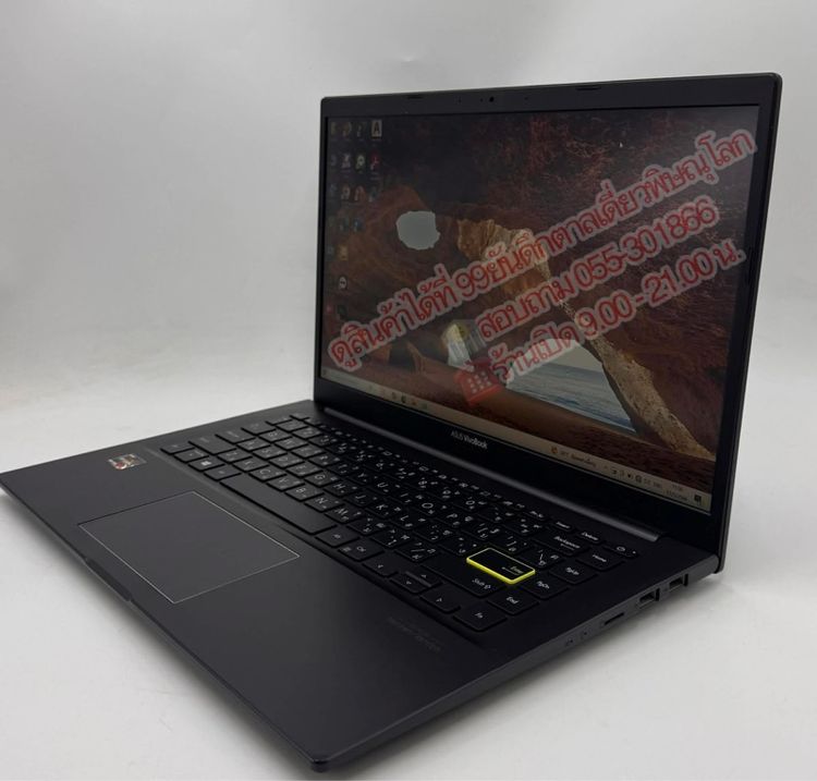 โน๊คบุ๊ค ยี่ห้อ Asus  AMD Ryzen7  4700U CPU 2.00 GHz  Ram 8.00 GB  SSD 512 GB รูปที่ 7
