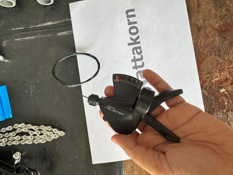 ชุดเกียร์ shimano alivio3x9 รูปที่ 7