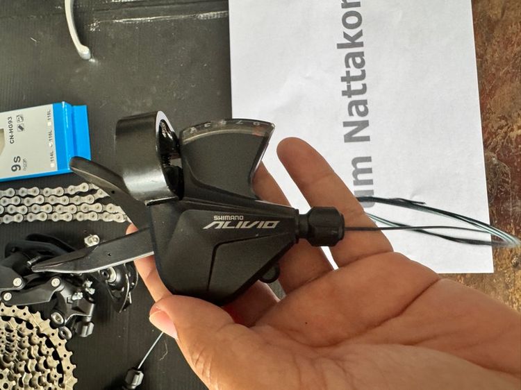 ชุดเกียร์ shimano alivio3x9 รูปที่ 6