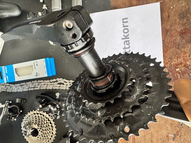 ชุดเกียร์ shimano alivio3x9 รูปที่ 10