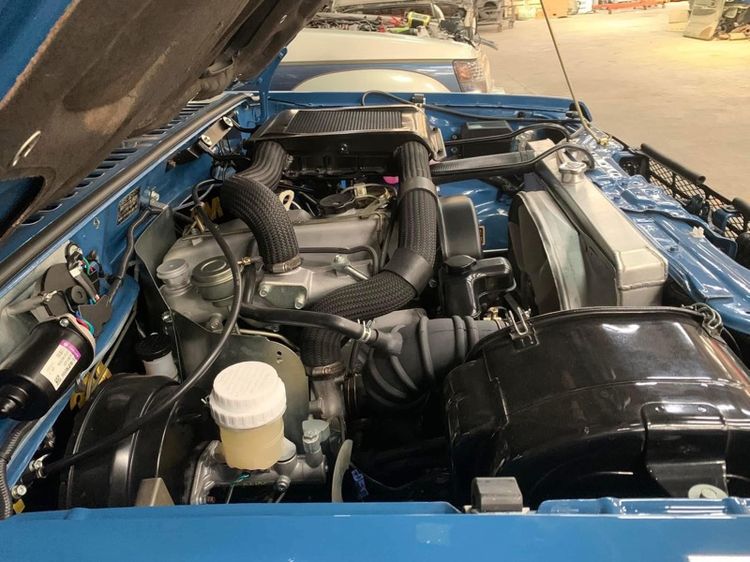 Mitsubishi Pajero 1992 2.5 VG Turbo Van ดีเซล ไม่ติดแก๊ส เกียร์ธรรมดา น้ำเงิน รูปที่ 3