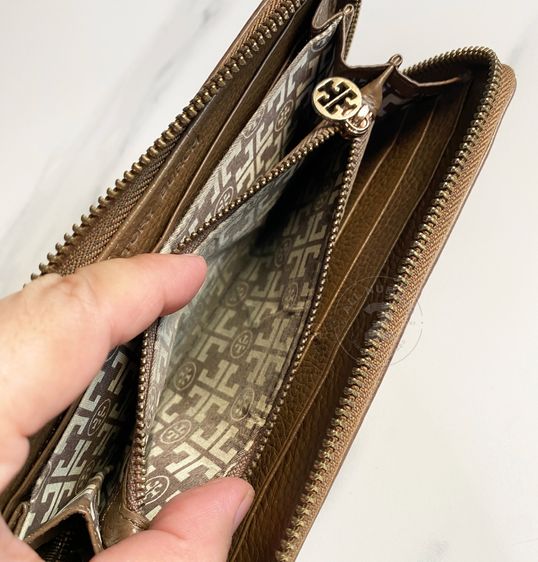 TORY BURCH wallet นำเข้าจาก Japan กระเป๋าสตางค์การันตีแบรนด์แท้ รูปที่ 10