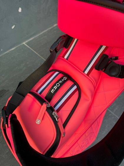 GFORE Daytona Plus Golf Bag in Knockout Pink Color รูปที่ 2