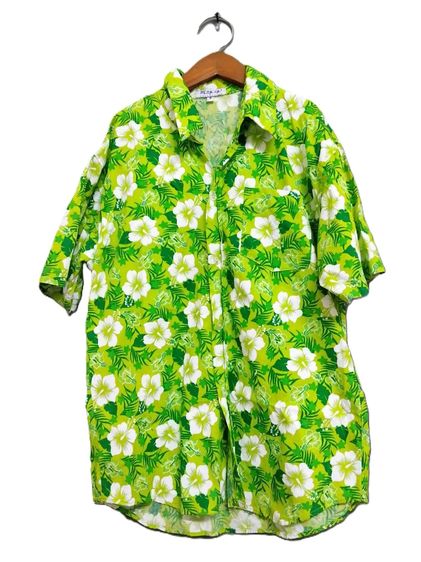 เสื้อลายดอก เสื้อคอกระเช้า เหมา 5 ตัว รูปที่ 2