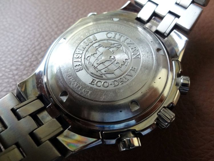 CITIZEN Promaster E210 Cal. 2100 โครโนกราฟ ไทเทเนียม PMZ56-2852 รุ่นท็อปสุด JDM รูปที่ 12