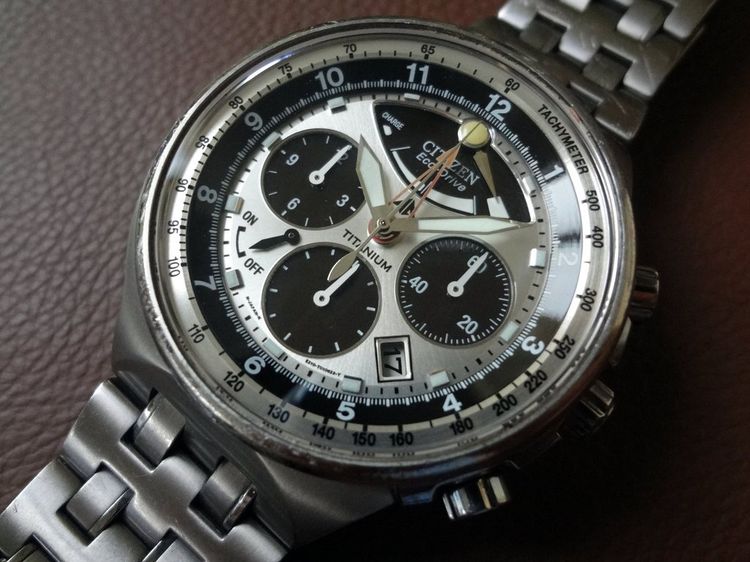 CITIZEN Promaster E210 Cal. 2100 โครโนกราฟ ไทเทเนียม PMZ56-2852 รุ่นท็อปสุด JDM