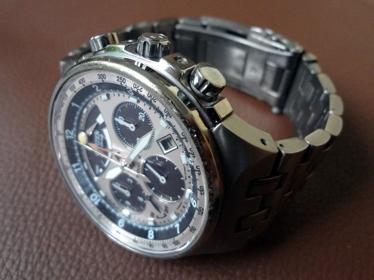 CITIZEN Promaster E210 Cal. 2100 โครโนกราฟ ไทเทเนียม PMZ56-2852 รุ่นท็อปสุด JDM รูปที่ 6